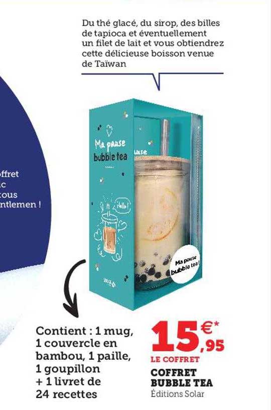 coffret bubble tea