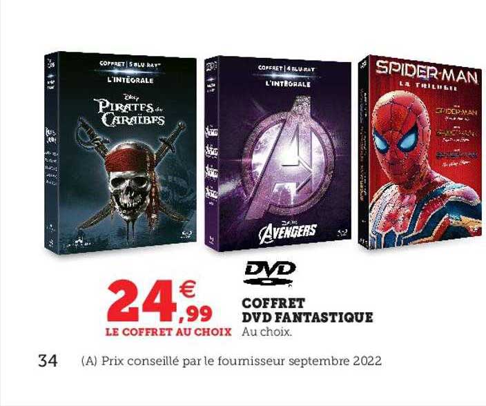 coffret dvd fantastique