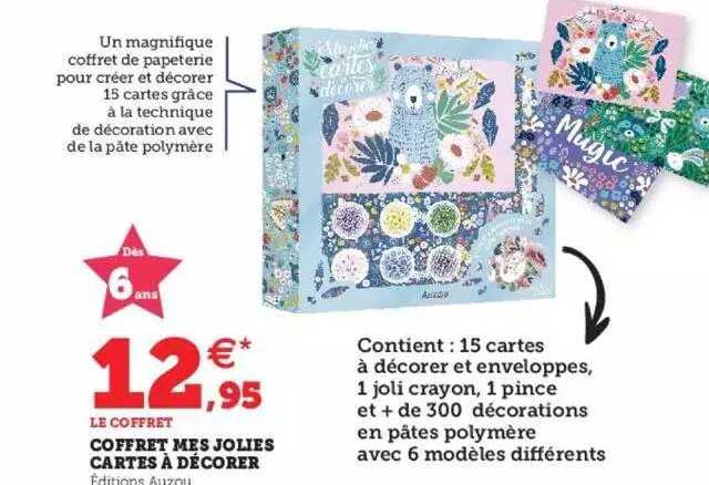coffret mes jolies cartes à décorer