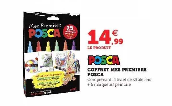 coffret mes premiers posca