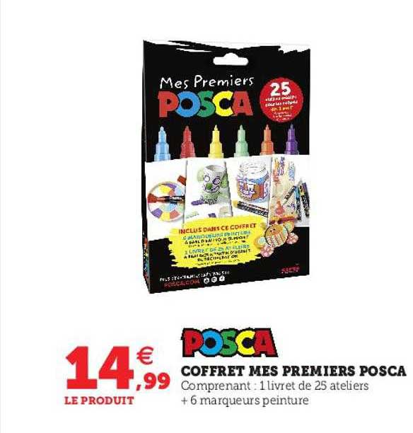 coffret mes premiers posca