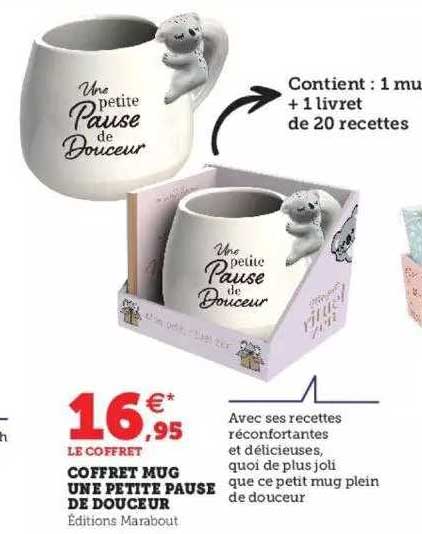 coffret mug une petite pause de douceur
