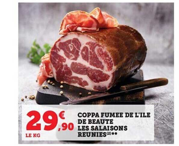 coppa fumée de l'île de beauté les salaisons réunies