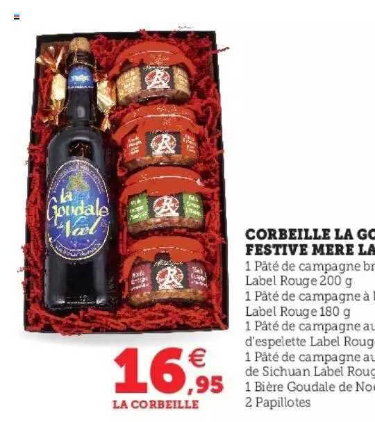 corbeille la goudale festive mère