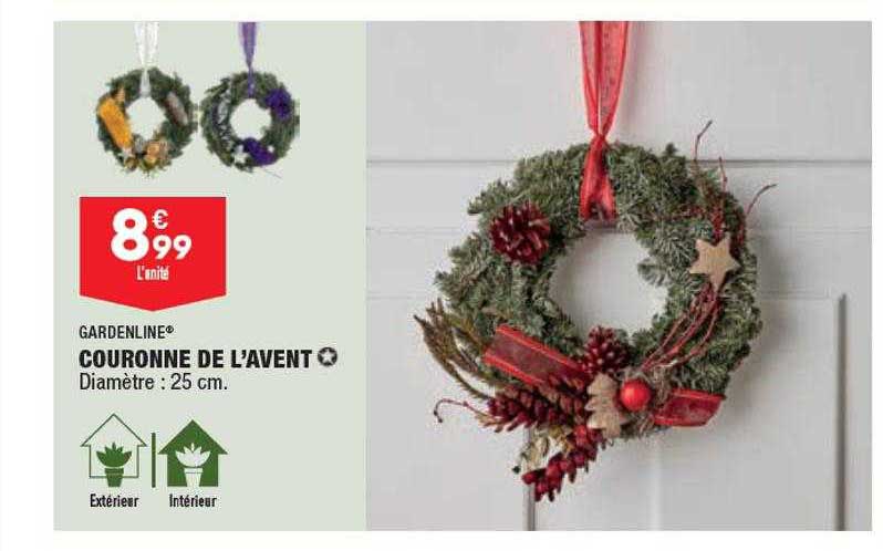 Couronne De L'avent Gardenline