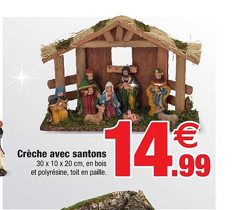 Crèche Avec Santons