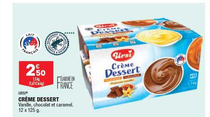 Crème Dessert Ursi