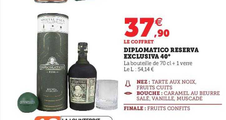 diplomatico réserva exclusiva 40°