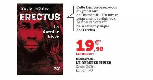 erectus - le dernier hiver - xavier müller