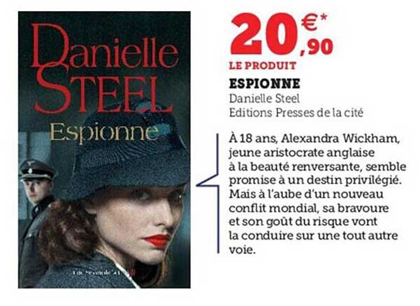 espionne - danielle steel