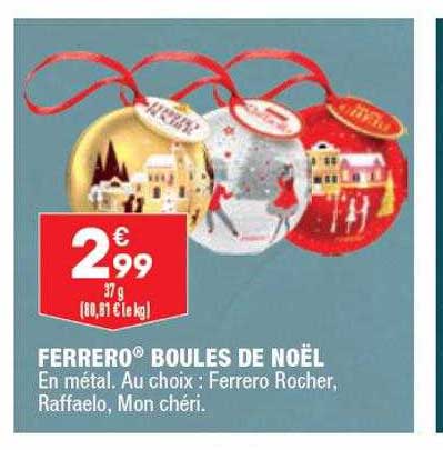 Ferrero Boules De Noël