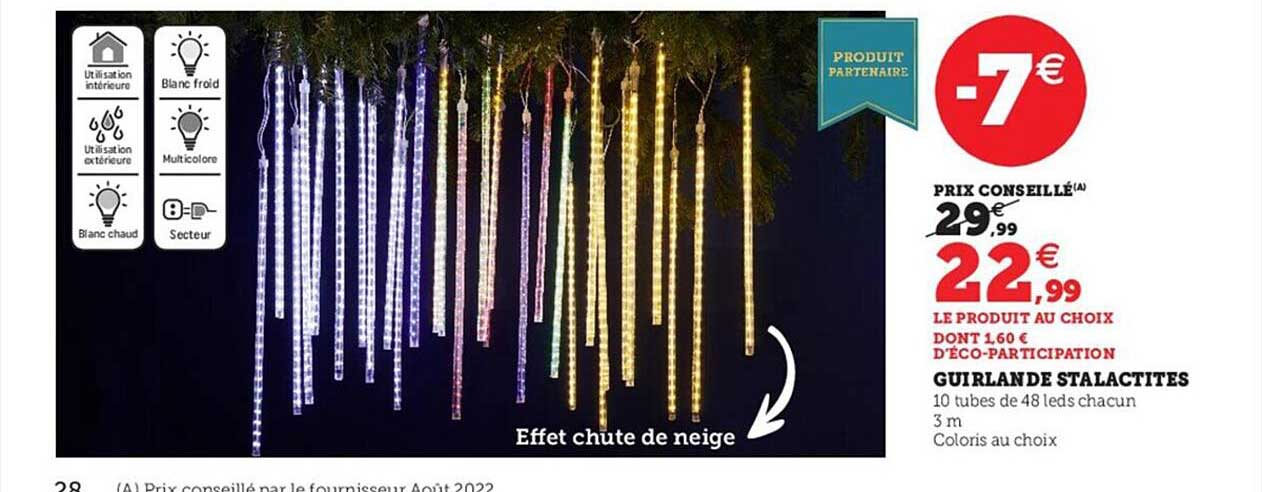 guirlande stalactites