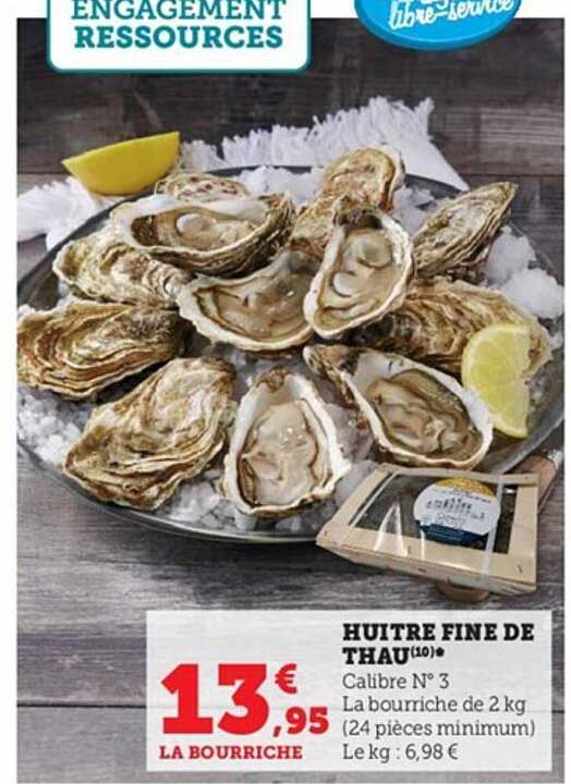 huître fine de thau