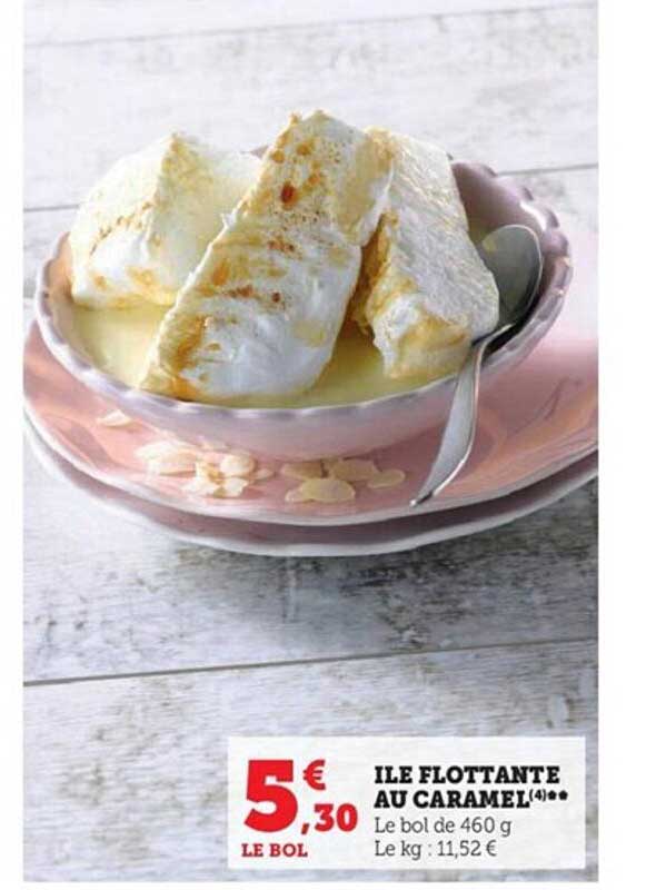 île flottante au caramel