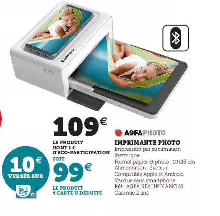 imprimante photo agfaphoto