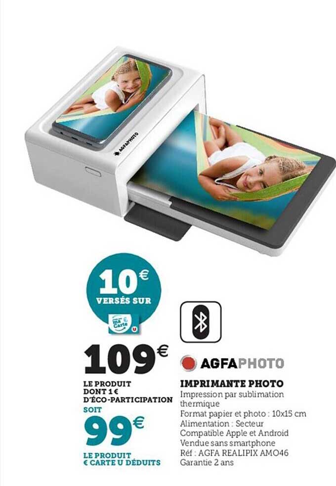 imprimante photo agfaphoto