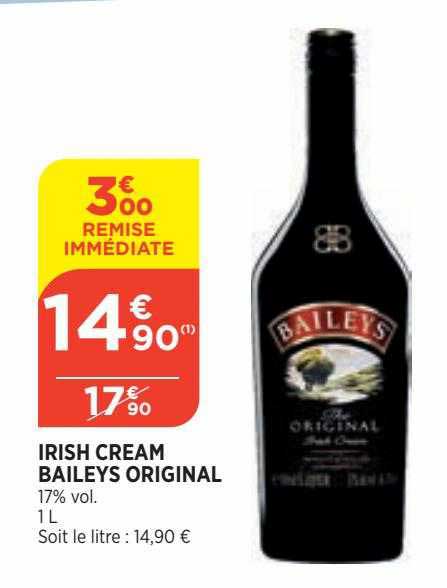 irish cream baileys original