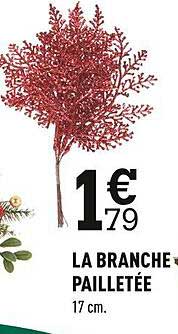 la branche pailletée