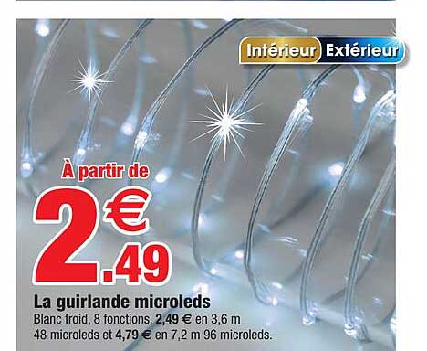 la guirlande microleds