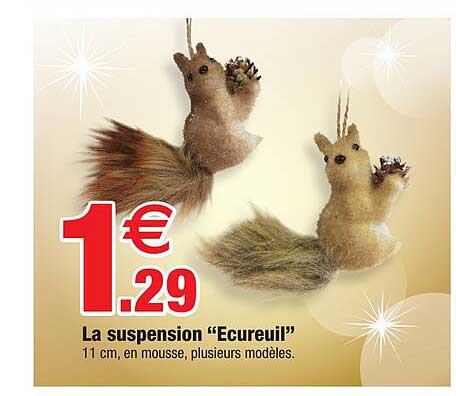 la suspension "ecureuil"