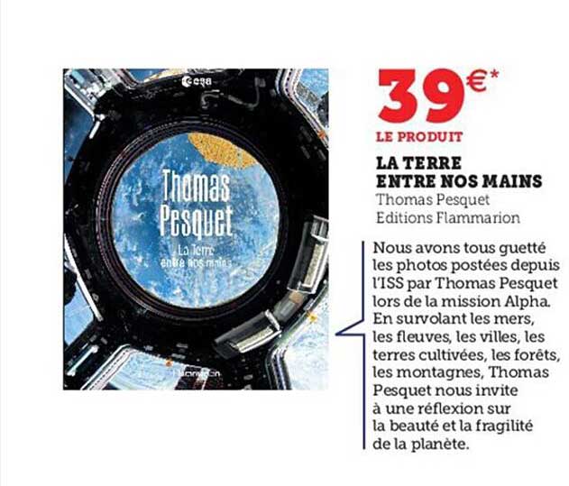 la terre entre nos mains - thomas pesquet