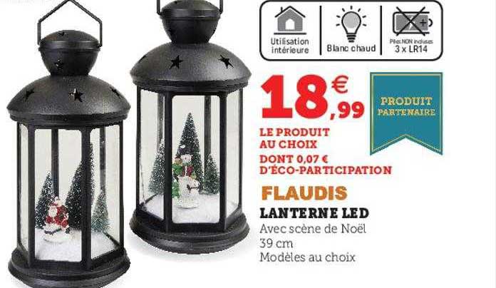 lanterne led flaudis