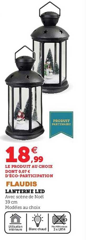 lanterne led flaudis