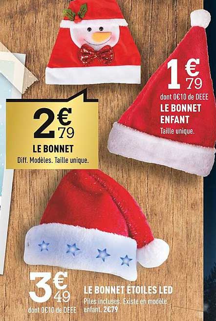 Le Bonnet, Le Bonnet étoiles Led, Le Bonnet Enfant