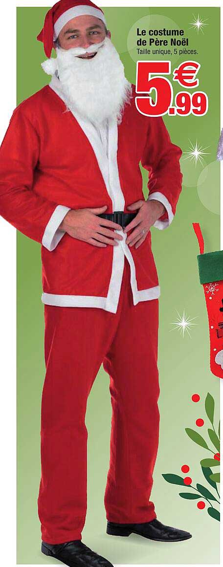 le costume de père noël