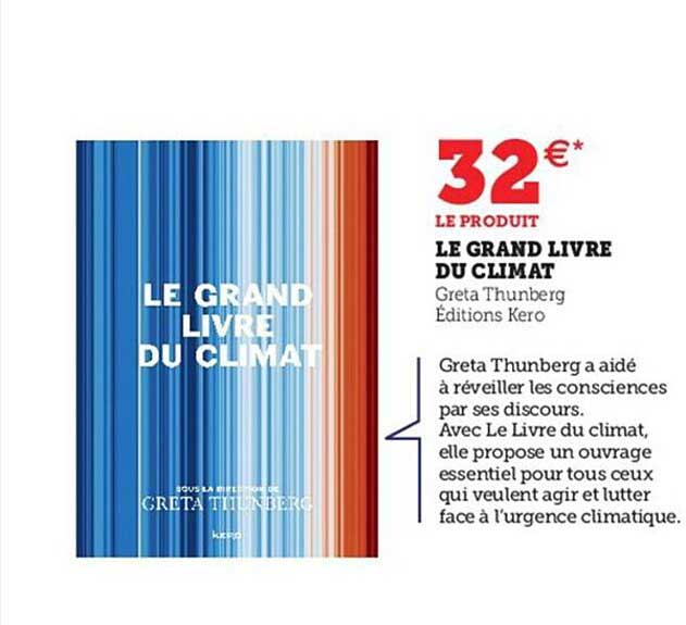 le grand livre du climat - greta thunberg