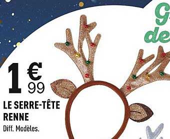 le serre-tête renne