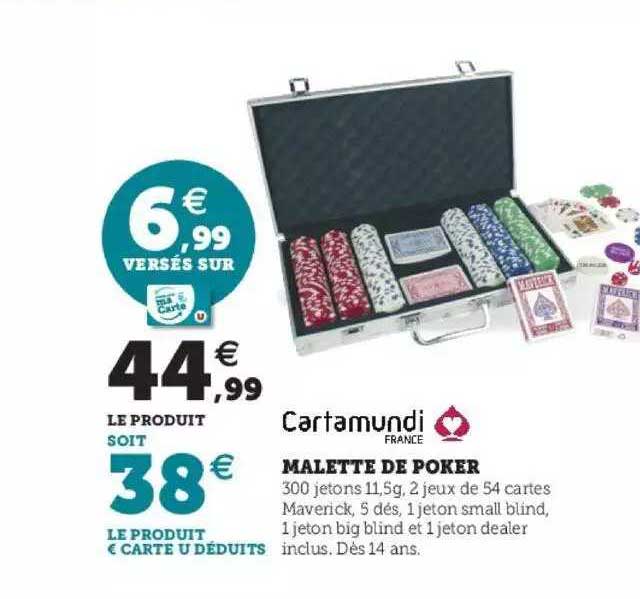 malette de poker cartamundi
