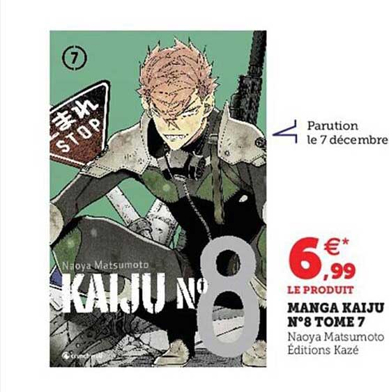 manga kaiju n°8 tome 7