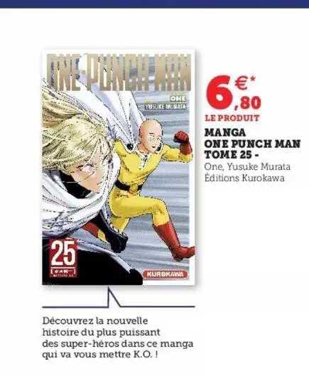 manga one punch man tome 25 - one, yusuke murata