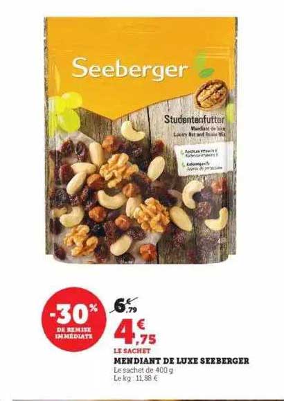 mendiant de luxe seeberger