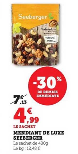 mendiant de luxe seeberger