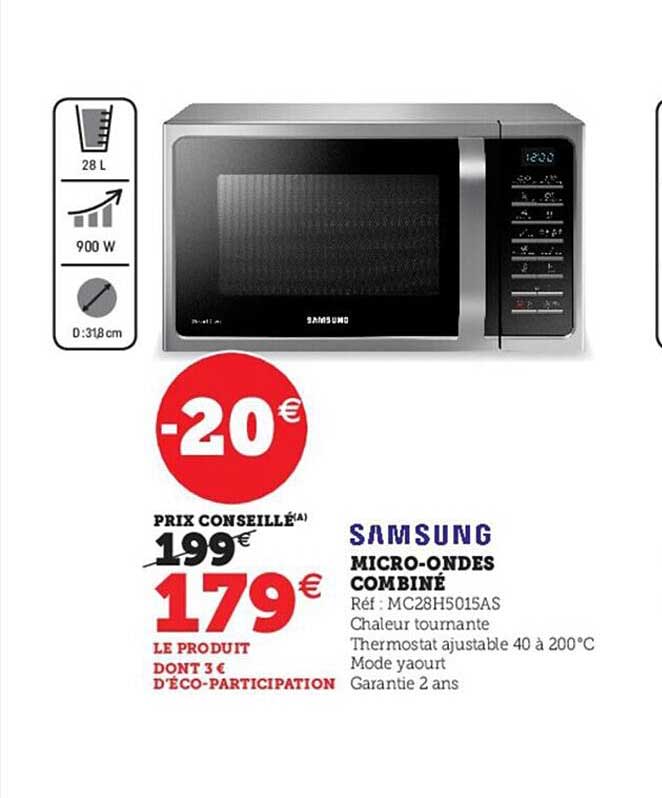 micro-ondes combiné samsung