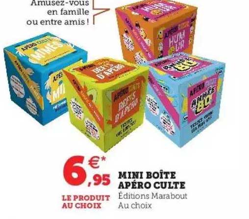 mini boîte apéro culte