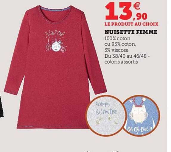 Nuisette Femme