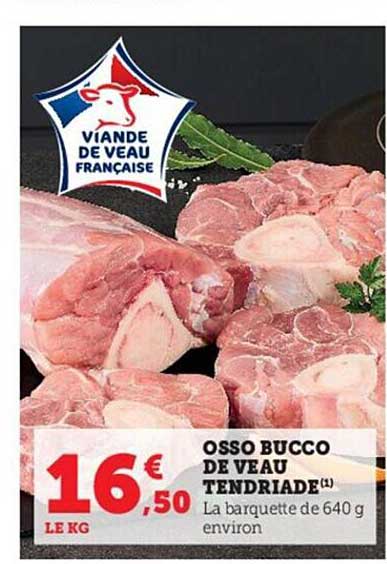 osso bucco de veau tendriade