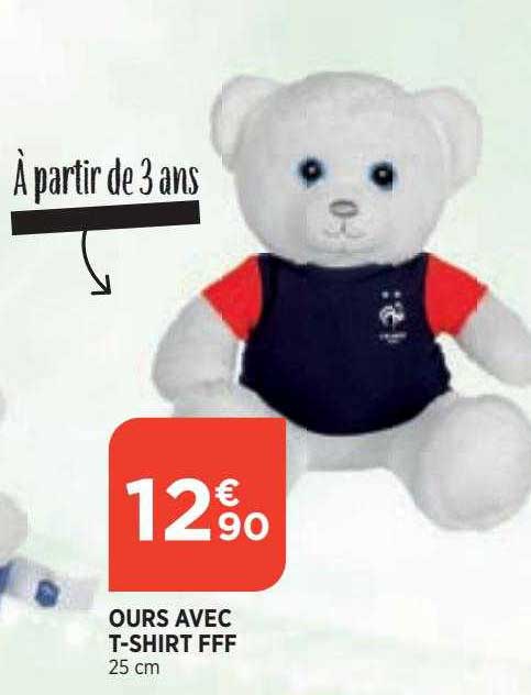 ours avec t-shirt fff