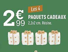 paquets cadeaux