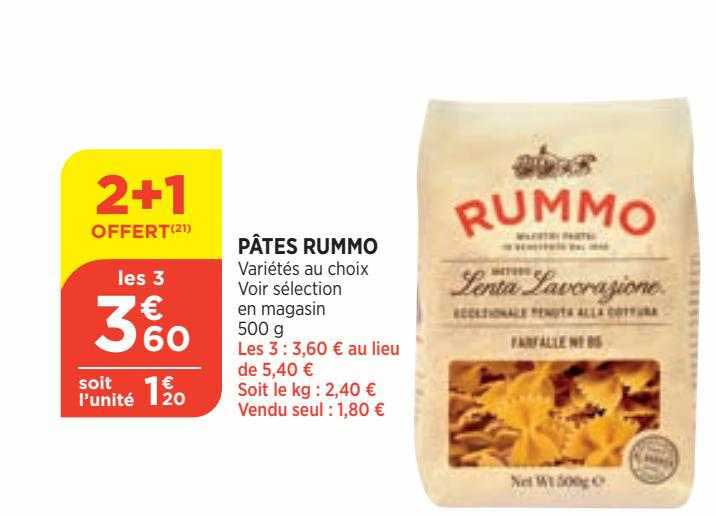 Pâtes Rummo