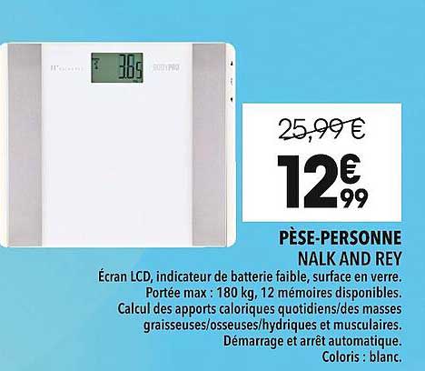 pèse-personne nalk and rey