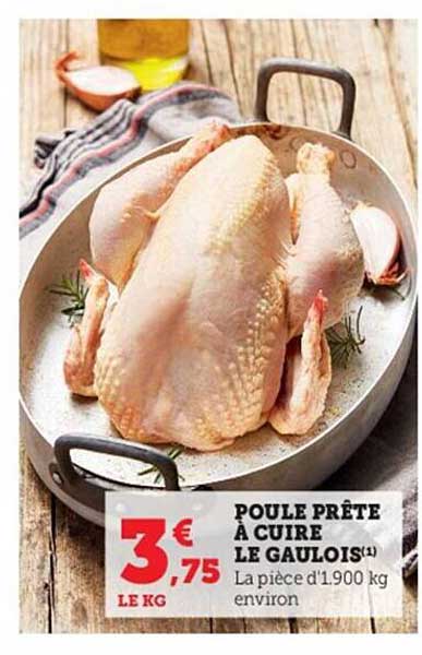 Poule Prête à Cuire Le Gaulois