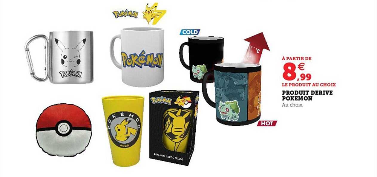 produit dérivé pokémon