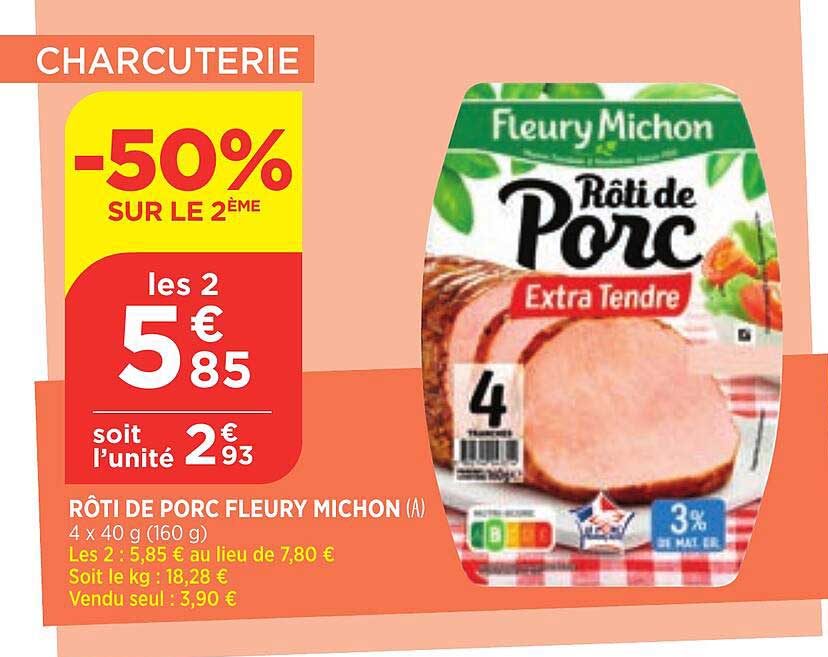 rôti de porc fleury michon