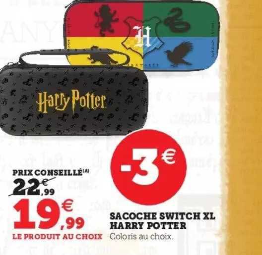 sacoche switch xl harry potter