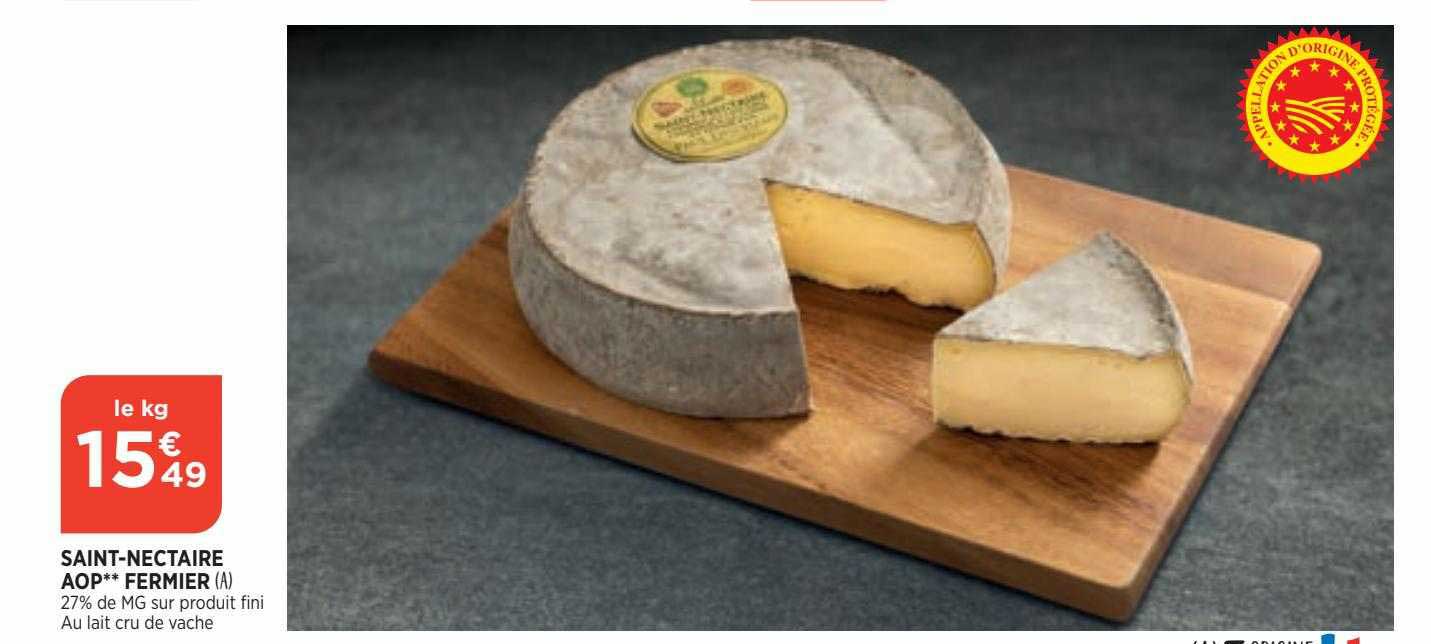 saint-nectaire aop fermier
