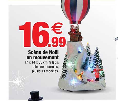 Scène De Noël En Mouvement